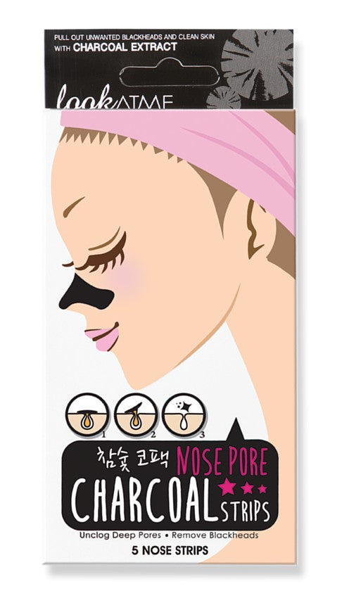 Nose patches Look at Me NOSE PORE STRIPS CHARCOAL