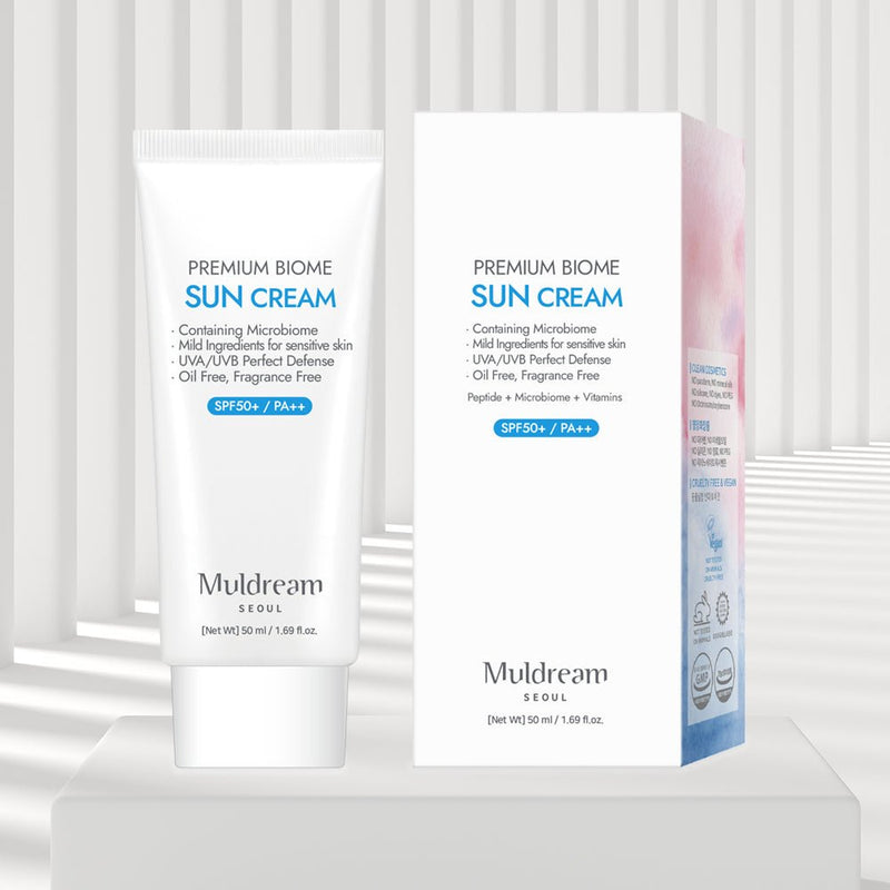 Protección Solar Muldream Premium Biome Sun Cream SPF50+ / PA++ 50ml