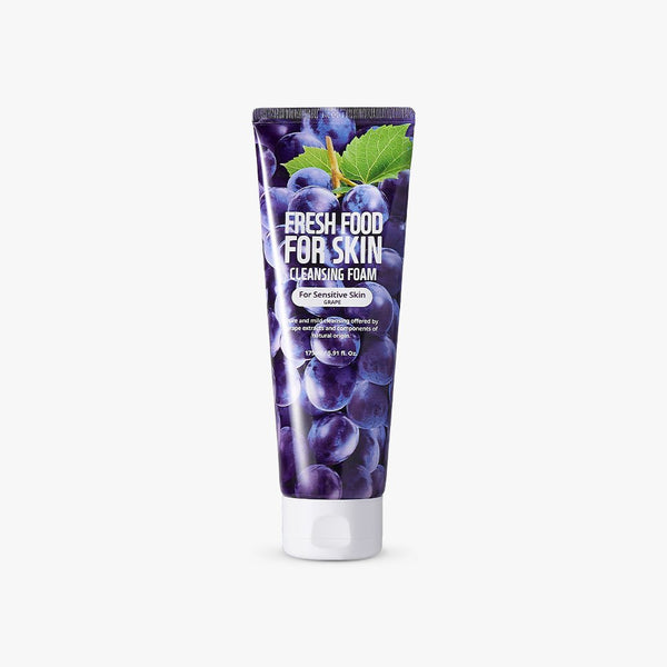 Limpiador facial Farm Skin Freshfood For Skin Cleansing Foam(Grape) 175ml